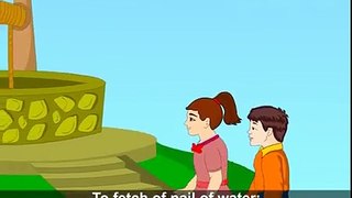 Jack And Jill Animation Song With Full Lyrics-Childrens Popular Nursery Rhymes