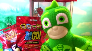 PJ Masks Play the CLAW MACHINE for Toys!