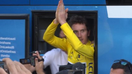 Tour de France - Quand Geraint Thomas lance un clapping avec ses fans