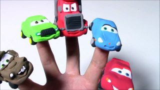 Cars Play Doh Finger Family Song