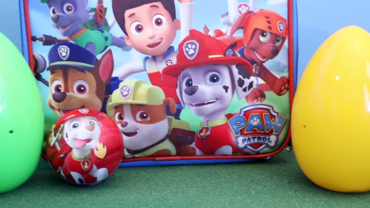 Paw Patrol Surprise Lunchbox Egg Opening Blind Bag Toys