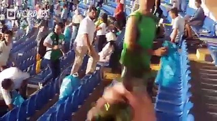 بادرة طيبة من جمهور الرجاء بعد نهاية مباراة أسيك ميموزا
