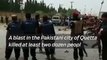 Blast in Quetta kills dozens as Pakistan goes to the polls