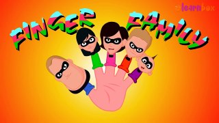Finger Family Nursery Rhyme The Incredibles Family Rhyme Daddy Finger Children Rhyme HD 2