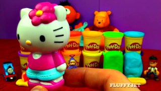 Play Doh Eggs Learn Numbers Cars Disney My Little Pony Peppa Pig Teletubbies Hello Kitty M