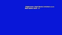 Digital book  Sight Words Unlimited acces Best Sellers Rank : #1