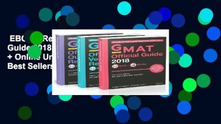 EBOOK Reader GMAT Official Guide 2018 Bundle: Books + Online Unlimited acces Best Sellers Rank : #3