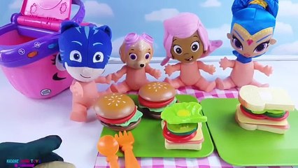 Pretend Play Paw Patrol Baby Dolls Feeding Spiderman Playdoh Tubs Clay Foam Surprises