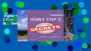 Digital book  USMLE Step 2 Secrets, 5e Unlimited acces Best Sellers Rank : #5