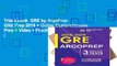 Trial Ebook  GRE by ArgoPrep: GRE Prep 2018 + Online Comprehensive Prep + Video + Practice Tests |