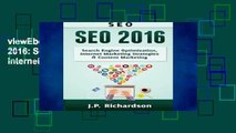 viewEbooks & AudioEbooks Seo: 2016: Search Engine Optimization, Internet Marketing Strategies
