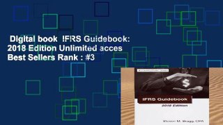 Digital book  IFRS Guidebook: 2018 Edition Unlimited acces Best Sellers Rank : #3