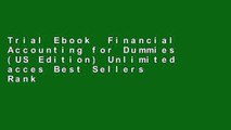 Trial Ebook  Financial Accounting for Dummies (US Edition) Unlimited acces Best Sellers Rank : #4