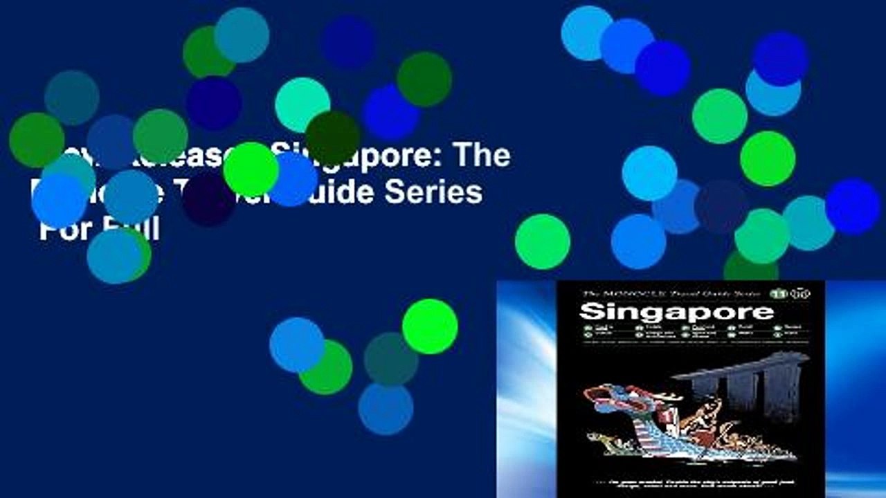 New Releases Singapore: The Monocle Travel Guide Series  For Full