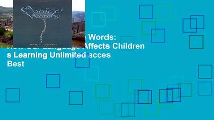 Digital book  Choice Words: How Our Language Affects Children s Learning Unlimited acces Best