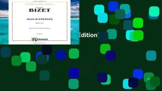 Best seller  Jeux D Enfants, Op. 22 (Kalmus Edition)  E-book