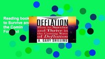 Reading books Deflation: How to Survive and Thrive in the Coming Wave of Deflation For Ipad