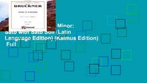 Popular  Mass in D Minor: Satb with Satb Soli (Latin Language Edition) (Kalmus Edition)  Full