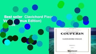 Best seller  Clavichord Pieces, Vol 2 (Kalmus Edition)  E-book