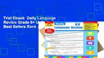 Trial Ebook  Daily Language Review Grade 6  Unlimited acces Best Sellers Rank : #5