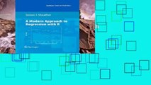 Access books A Modern Approach to Regression with R (Springer Texts in Statistics) For Ipad