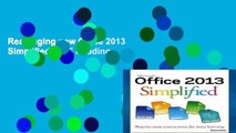 Readinging new Office 2013 Simplified P-DF Reading