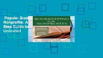 Popular Book  Bookkeeping for Nonprofits: A Step by Step Guide to Nonprofit Accounting Unlimited