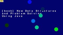 [book] New Data Structures and Problem Solving Using Java