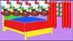 Five Hello Kitty Jumping On The Bed (Five Little Monkeys) Funny Jumping Nursery Rhymes