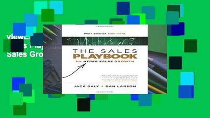 viewEbooks & AudioEbooks The Sales Playbook: For Hyper Sales Growth P-DF Reading