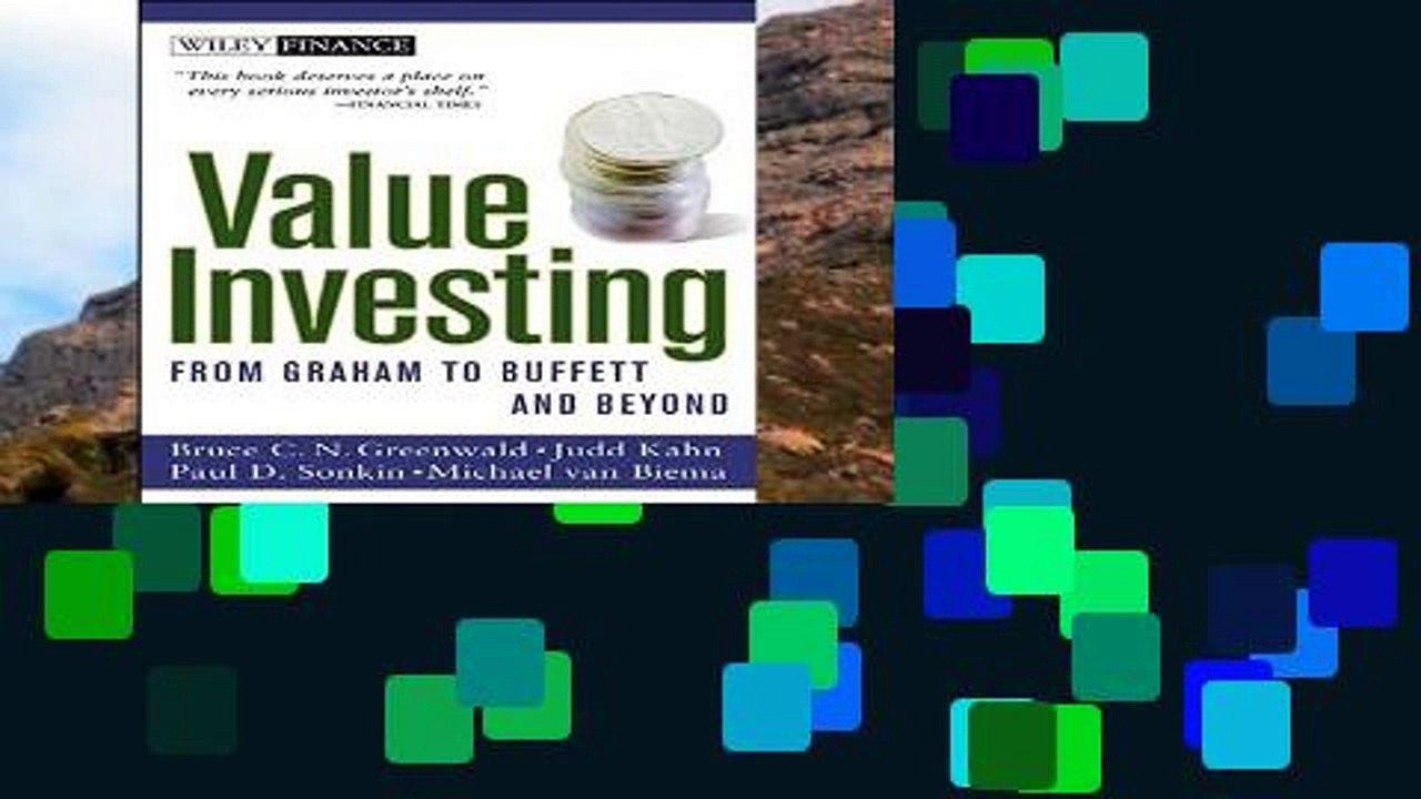 Value Investing From Graham To Buffett And Beyond – PMCWF