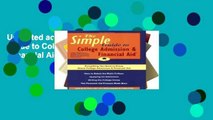Unlimited acces The Simple Guide to College Admission   Financial Aid Book