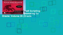 [book] New Oracle Shell Scripting: Linux and Unix Programming for Oracle: Volume 26 (Oracle