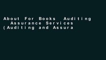 About For Books  Auditing   Assurance Services (Auditing and Assurance Services)  Review