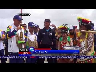 Api Obor Asian Games Tiba Di Papua-NET5