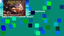 Popular  Liszt Beethoven Symphonies Nos. 1-5 Transcribed For Solo Piano Pf (Dover Music for
