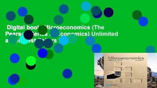 Digital book  Microeconomics (The Pearson Series in Economics) Unlimited acces Best Sellers Rank