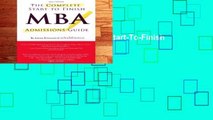 [book] Free The Complete Start-To-Finish MBA Admissions Guide
