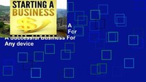 Reading books Starting A Business: The 15 Rules For A Successful Business For Any device