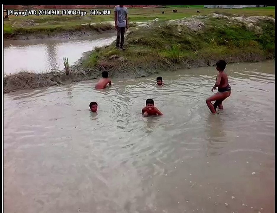 Traditional Fish Catching by Hand