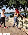 #CalypsoChallenge versión bachata! Me encanta  #Repost  aria_dcor・・・You all cannot imagine the fun we had doing this. Dance is just that, fun. Remember to s
