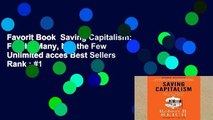 Favorit Book  Saving Capitalism: For the Many, Not the Few Unlimited acces Best Sellers Rank : #1