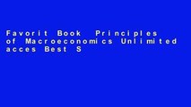 Favorit Book  Principles of Macroeconomics Unlimited acces Best Sellers Rank : #3