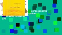 Favorit Book  Recursive Macroeconomic Theory (The MIT Press) Unlimited acces Best Sellers Rank : #1