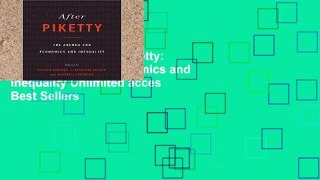 Digital book  After Piketty: The Agenda for Economics and Inequality Unlimited acces Best Sellers