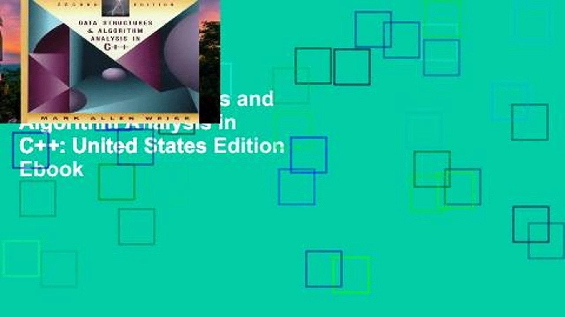 View Data Structures and Algorithm Analysis in C++: United States Edition Ebook