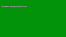 Trial Modern Operating Systems Ebook