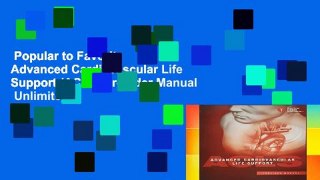 Popular to Favorit  Advanced Cardiovascular Life Support (ACLS) Provider Manual  Unlimited