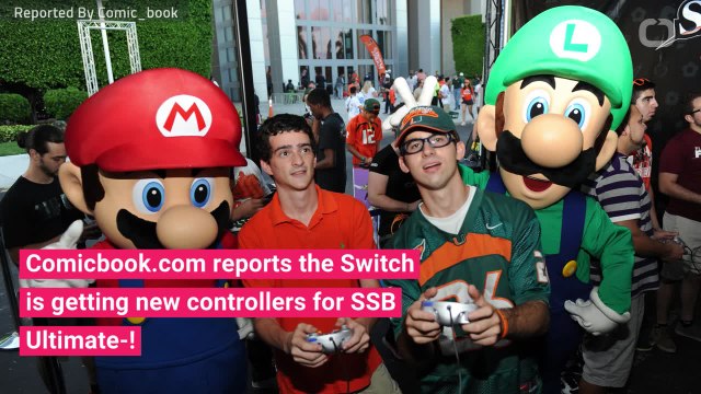 Nintendo Switch Gets Custom Controllers For 'Super Smash Bros. Ultimate'