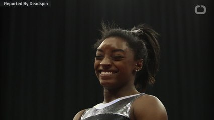 Simone Biles Wins In Her First Competition Since Olympics
